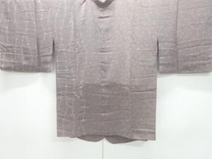 縮緬地花模様絵羽道中着